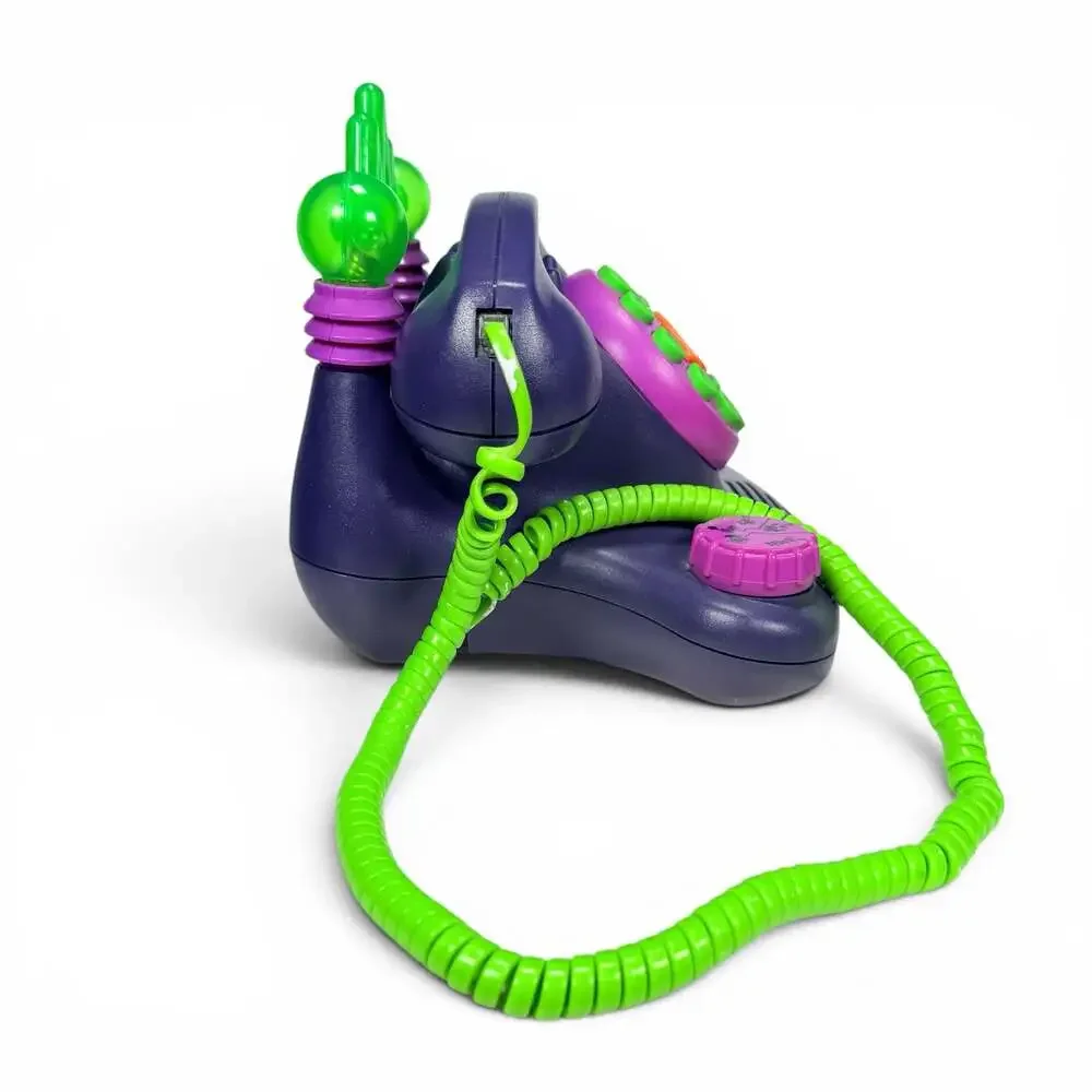 Vintage 1996 Nickelodeon Talk Blaster Multi-Ringer Telephone